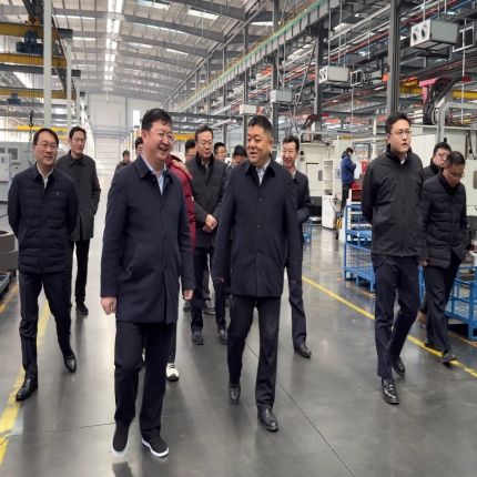 泰興市委書記、市長劉文榮帶隊調研泰隆復工復產情況